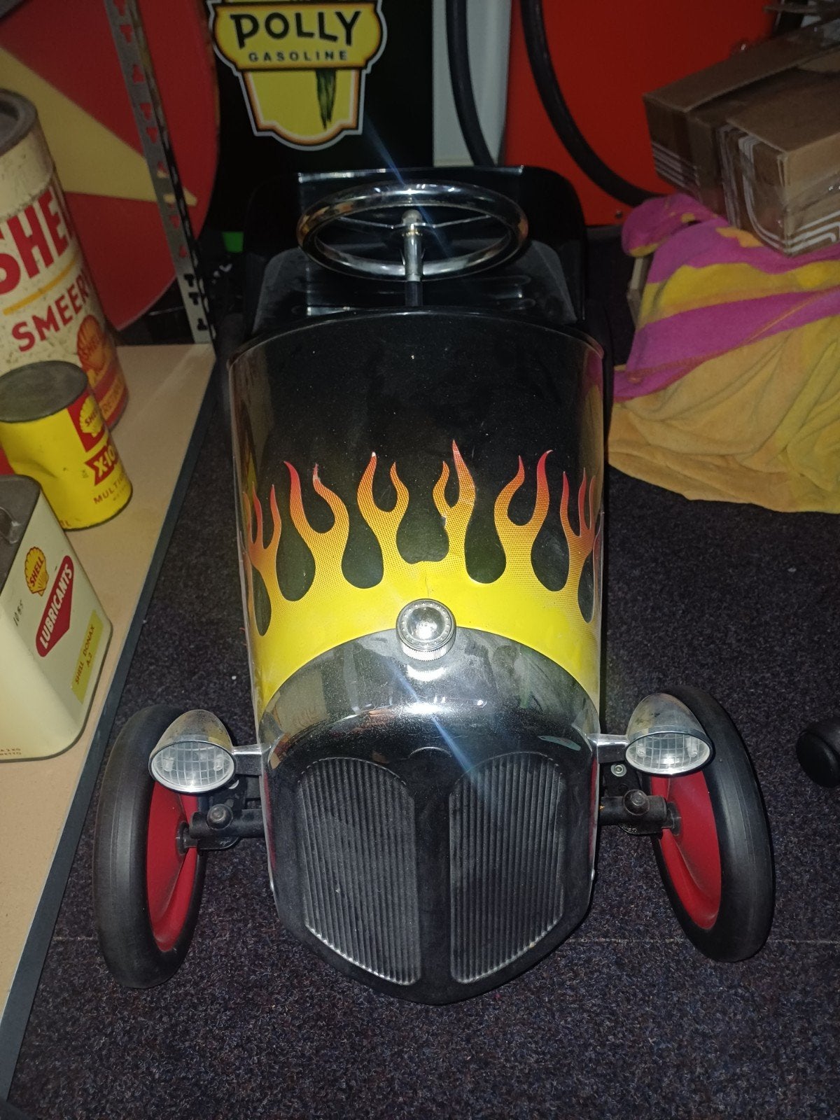 trapauto hotrod, Ophalen, Zo goed als nieuw