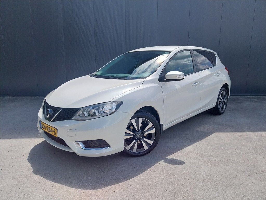 Nissan Pulsar 1.2 DIG-T Tekna 360 CAMERA LEER LED NAVI CRUIS, Voorwielaandrijving, Gebruikt, Euro 6, 4 cilinders
