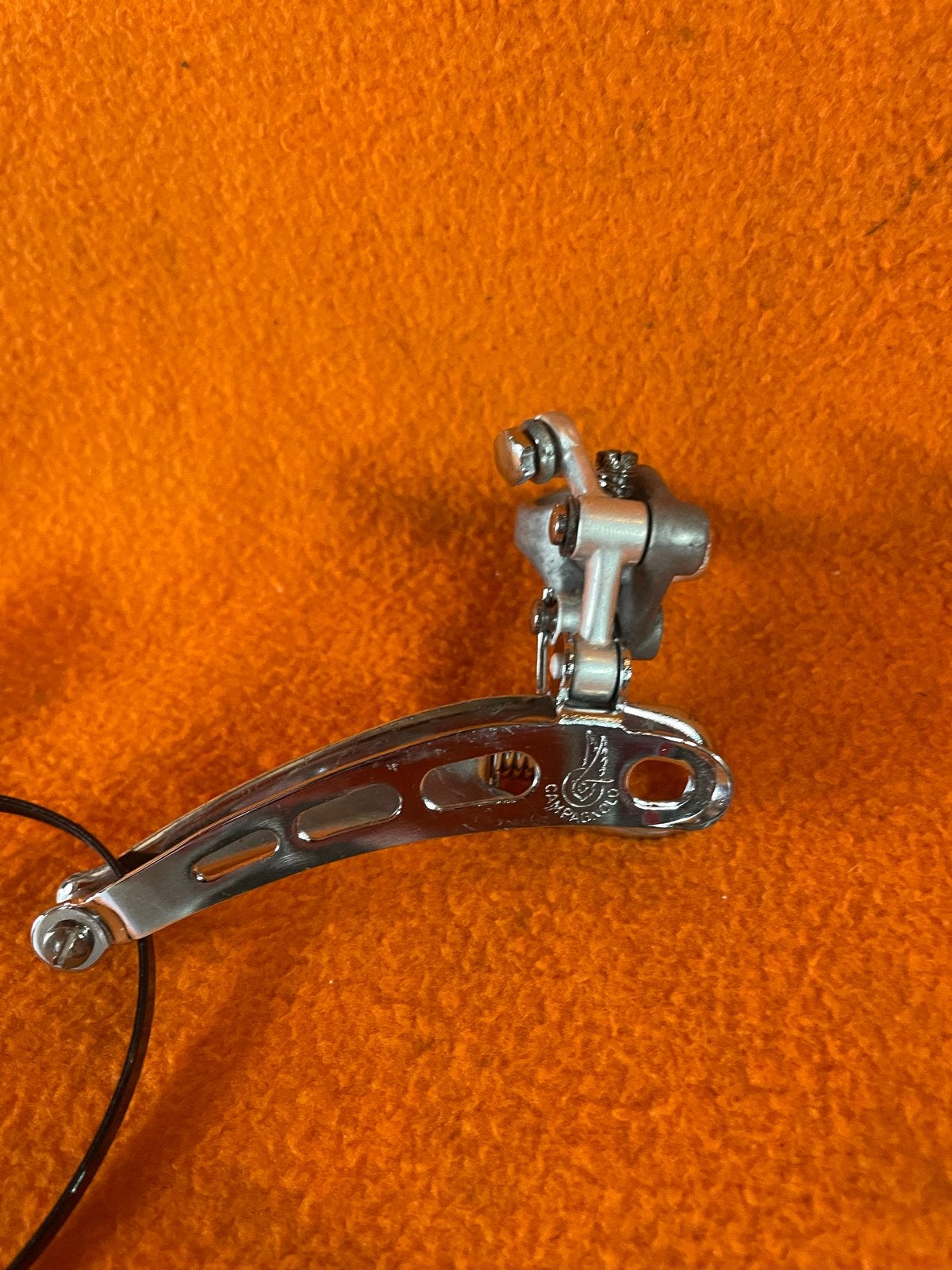 Campagnolo nuovo record klemband 4 gaats ! Voorderailleur, Verzenden, Gebruikt