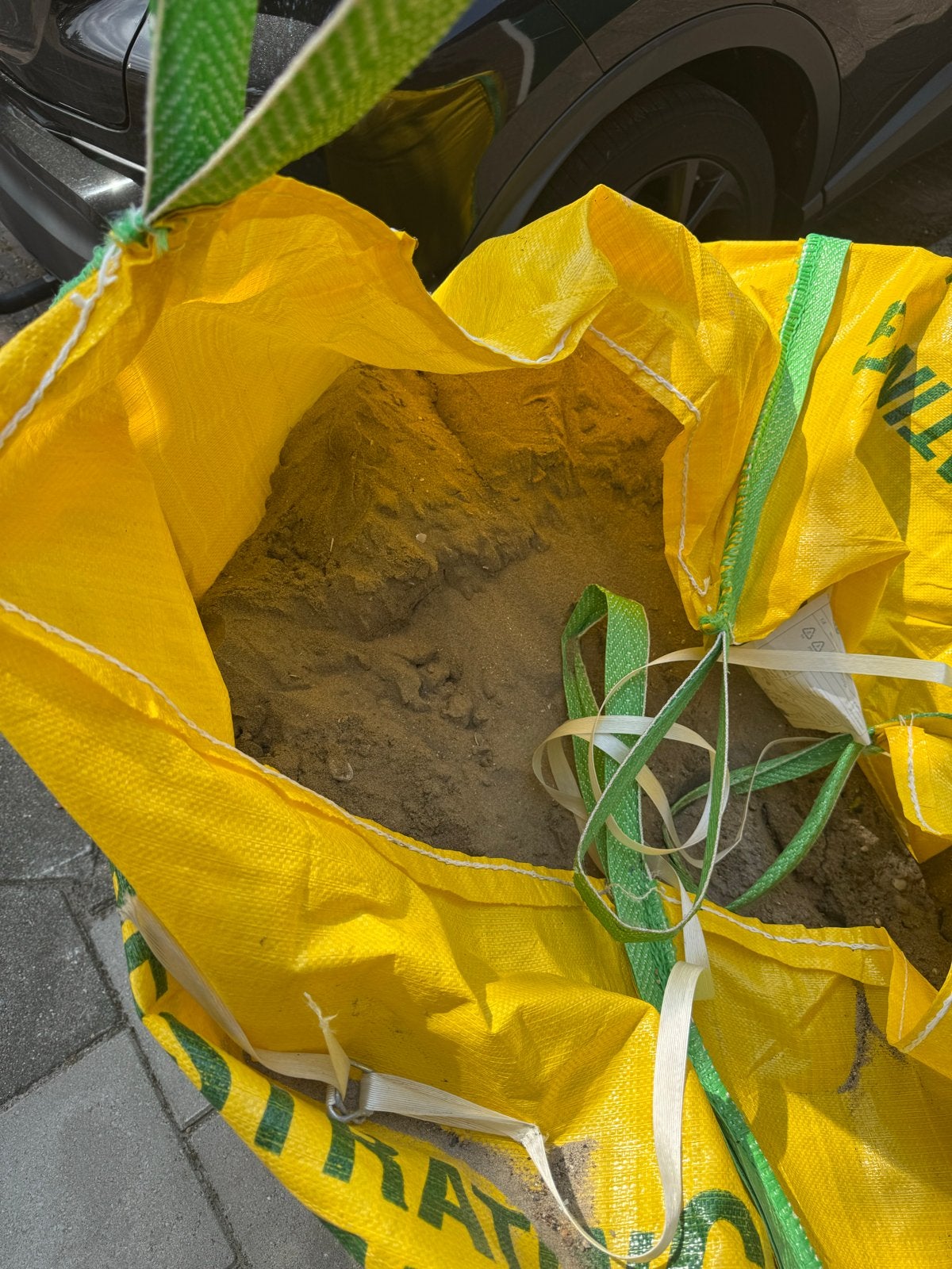 Halve zak schoon zand gratis., Ophalen, Nieuw, Ophoogzand