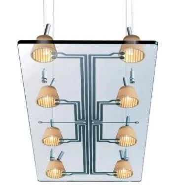 Flos Lastra 8 NIEUW in doos lamp hanglamp pendellamp, Ophalen, Nieuw, Glas