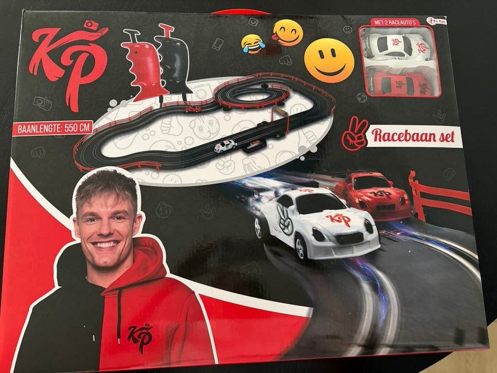 Knolpower Racebaanset - Nieuw in doos!, Racebaan, Nieuw, Met looping, Elektrisch