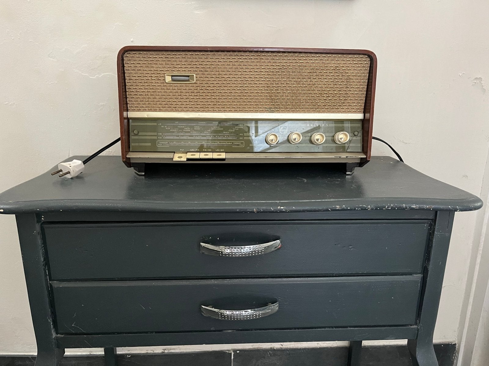 Vintage Radio - Klassieke Buizenradio, Ophalen, Gebruikt, Radio