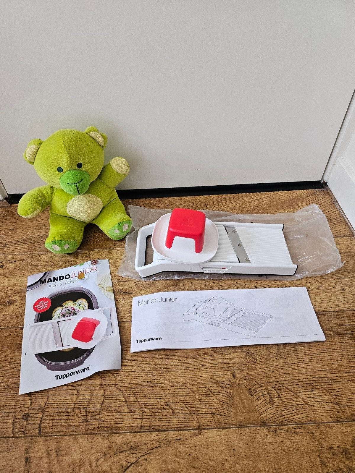 Tupperware nieuwe mando junior mandoline, Huis en Inrichting, Ophalen of Verzenden, Nieuw, Wit, Overige typen