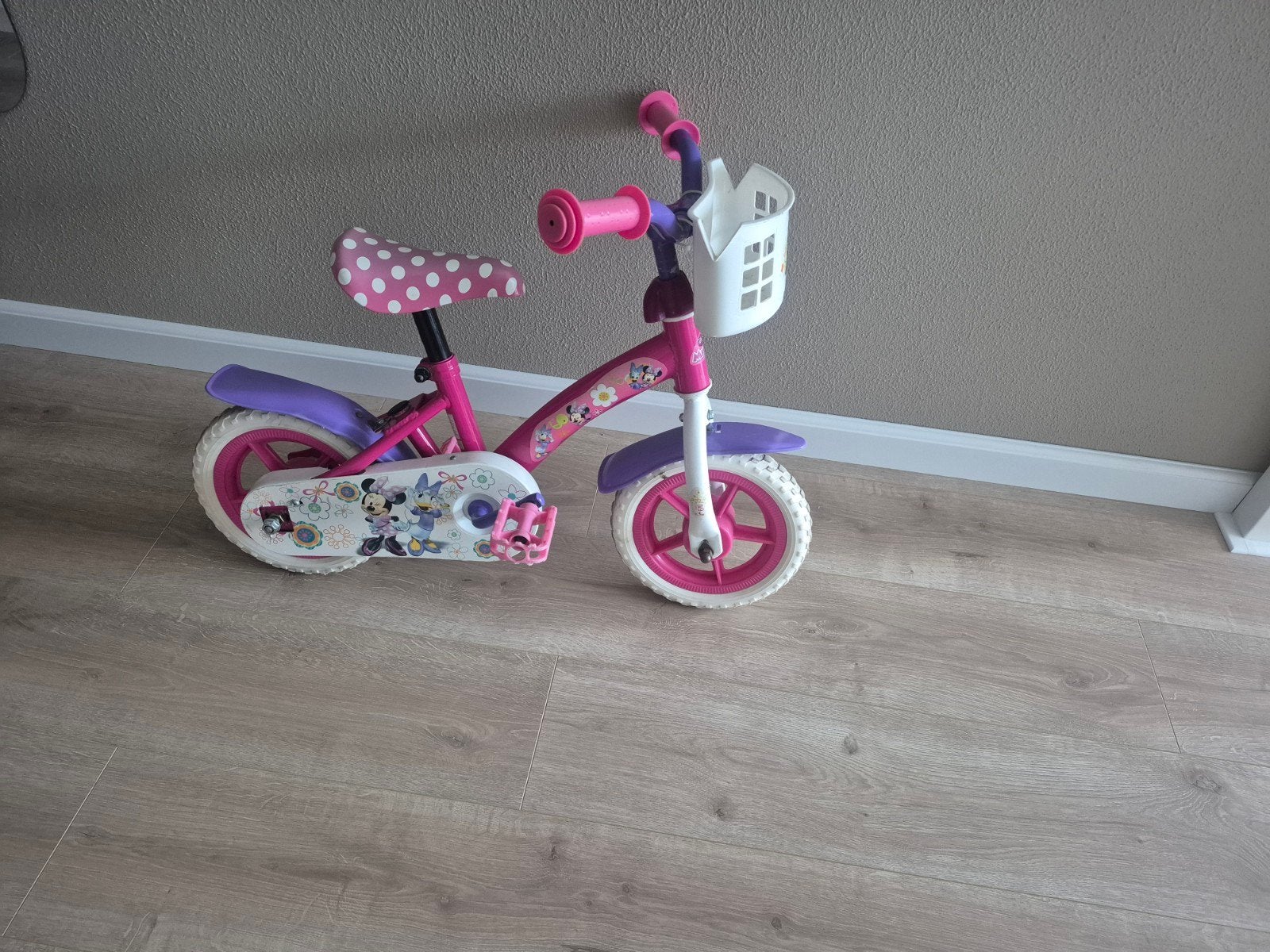 meisjesfiets met zijwieltjes, Ophalen, Gebruikt, Minder dan 16 inch, Zijwieltjes