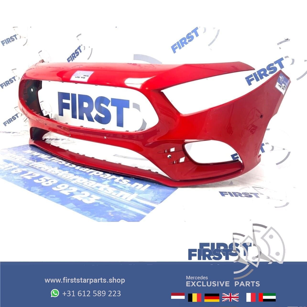 W177 BUMPER Mercedes A Klasse AMG VOORBUMPER WIT GRIJS ZWART