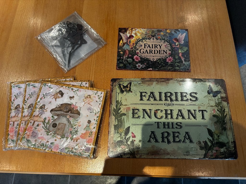 Fairy thema decoratie, Ophalen of Verzenden, Nieuw