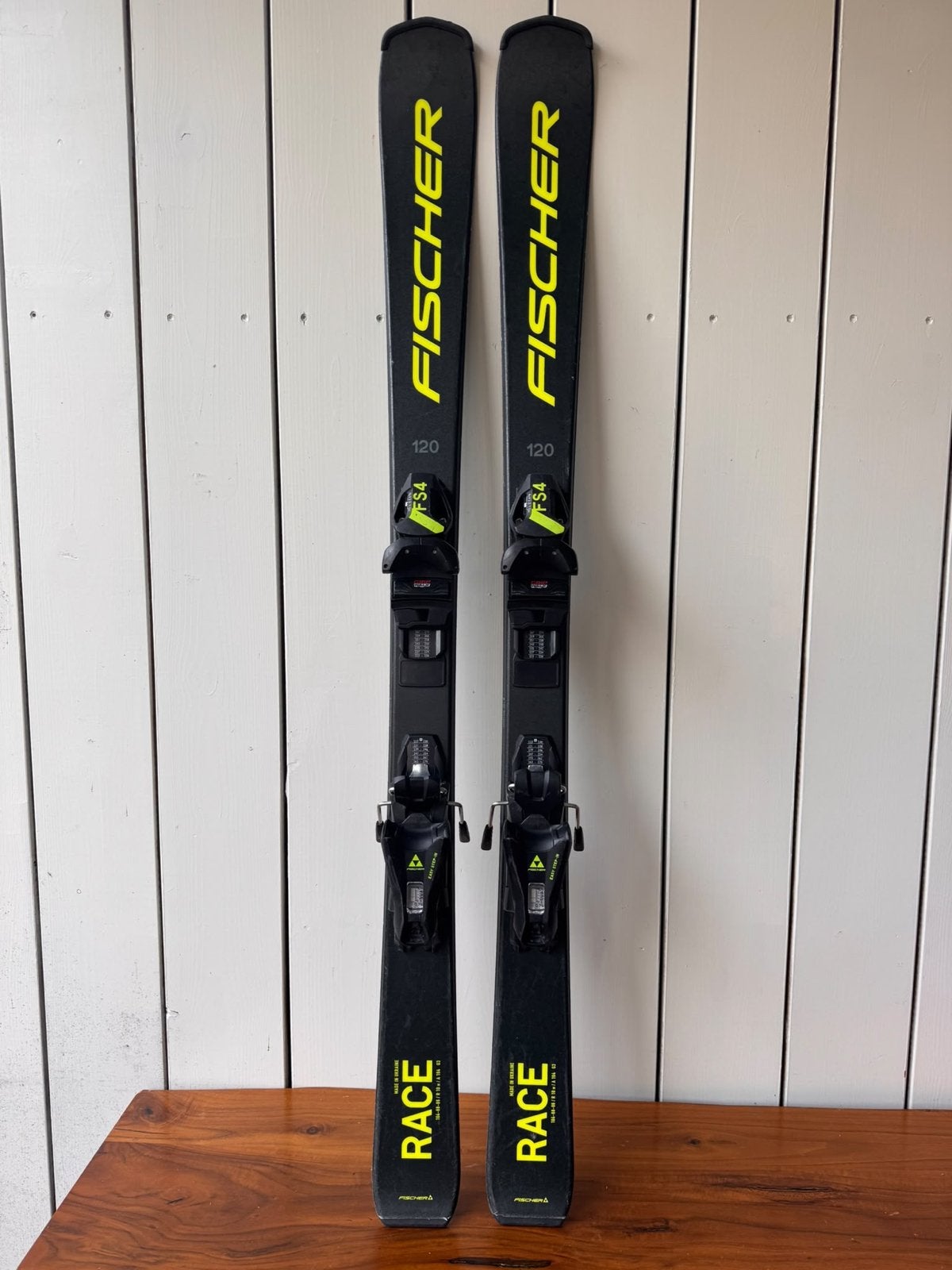 Fischer Race Ski's 120 cm met FS4 bindingen, 100 tot 140 cm, Ophalen of Verzenden, Skiën, Ski's