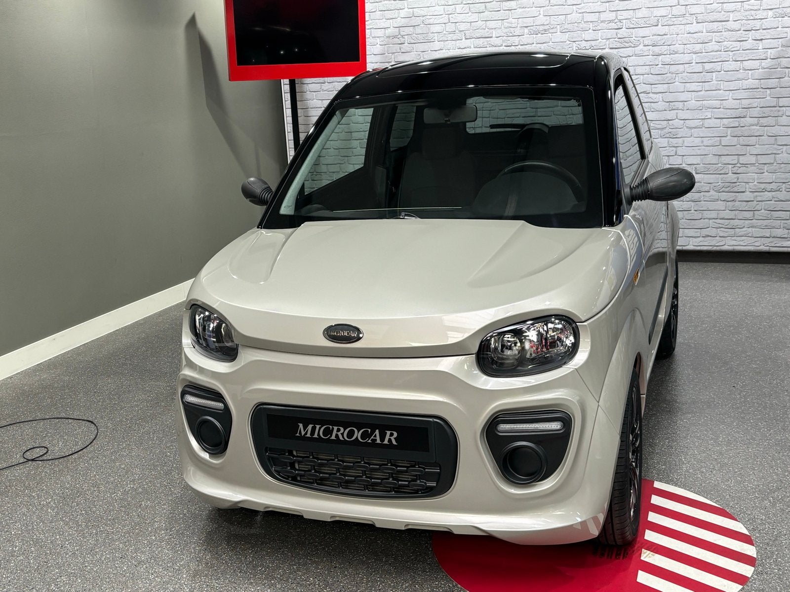 Zeer nette Microcar M-Go uit 2022, weinig km, Ophalen, Microcar, Zo goed als nieuw, 16 km/u of meer