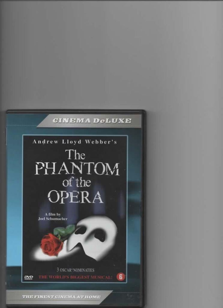 The Phantom of the Opera (Joel Schumacher 2004), Vanaf 6 jaar, Ophalen of Verzenden, Zo goed als nieuw, Overige genres