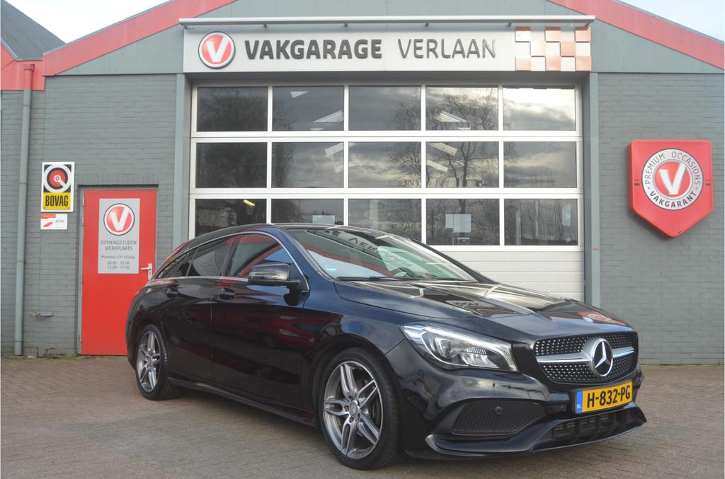 Mercedes-Benz CLA-Klasse 200 AMG line 12 mnd. gar!, 730 kg, Gebruikt, Zwart, 1595 cc