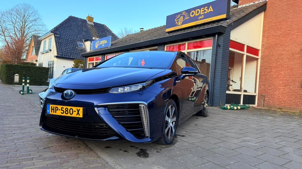 Toyota Mirai Fcev 2015 Blauw. 6000 NETTO, Auto's, 74 pk, Waterstof, Bedrijf, Sedan