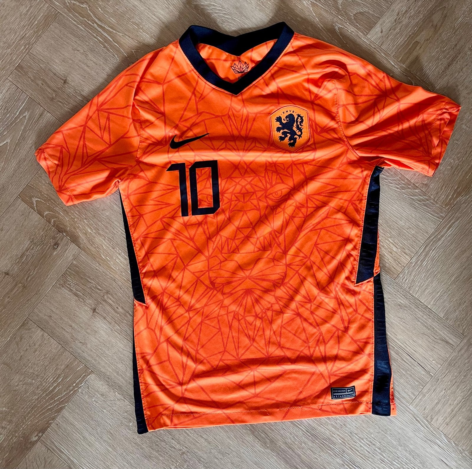 Nederlands Elftal Thuisshirt Memphis Depay Maat S 2020/2021, Maat S, Verzenden, Zo goed als nieuw, Shirt
