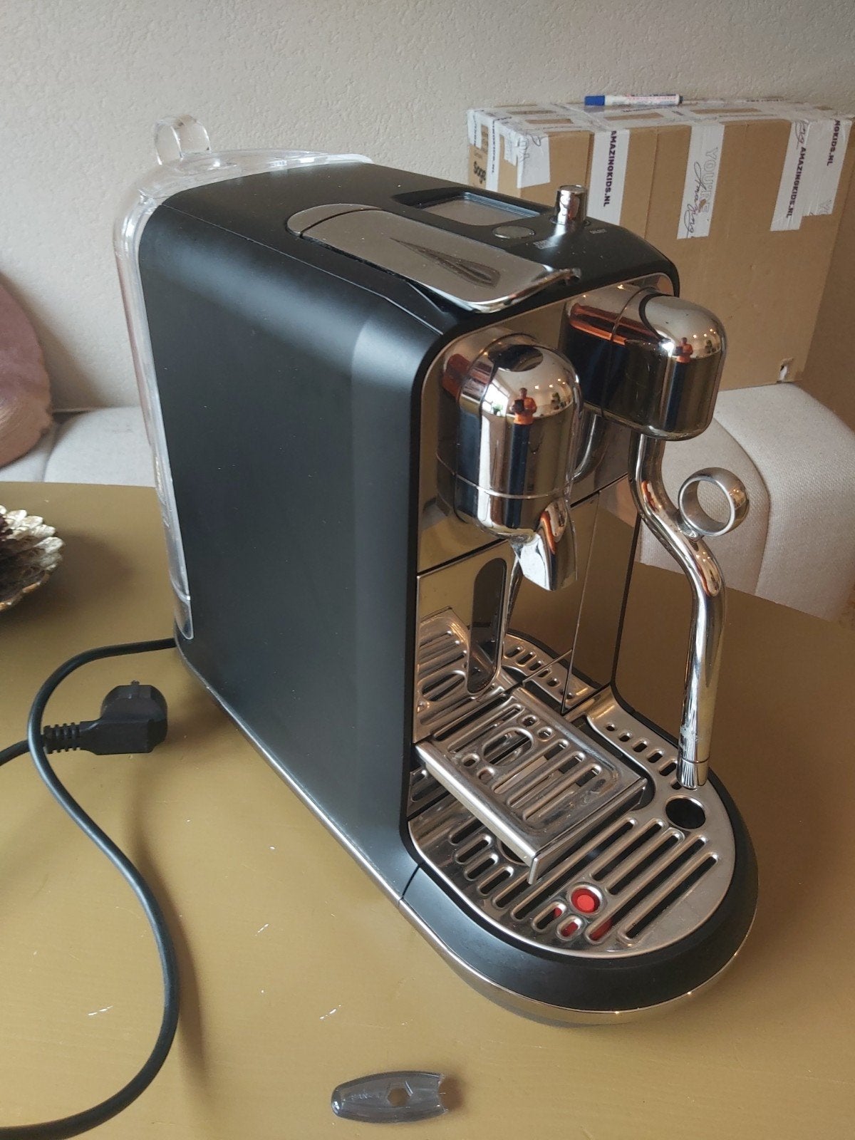 Creatista Plus Black, Afneembaar waterreservoir, Overige modellen, Overige typen, Ophalen of Verzenden