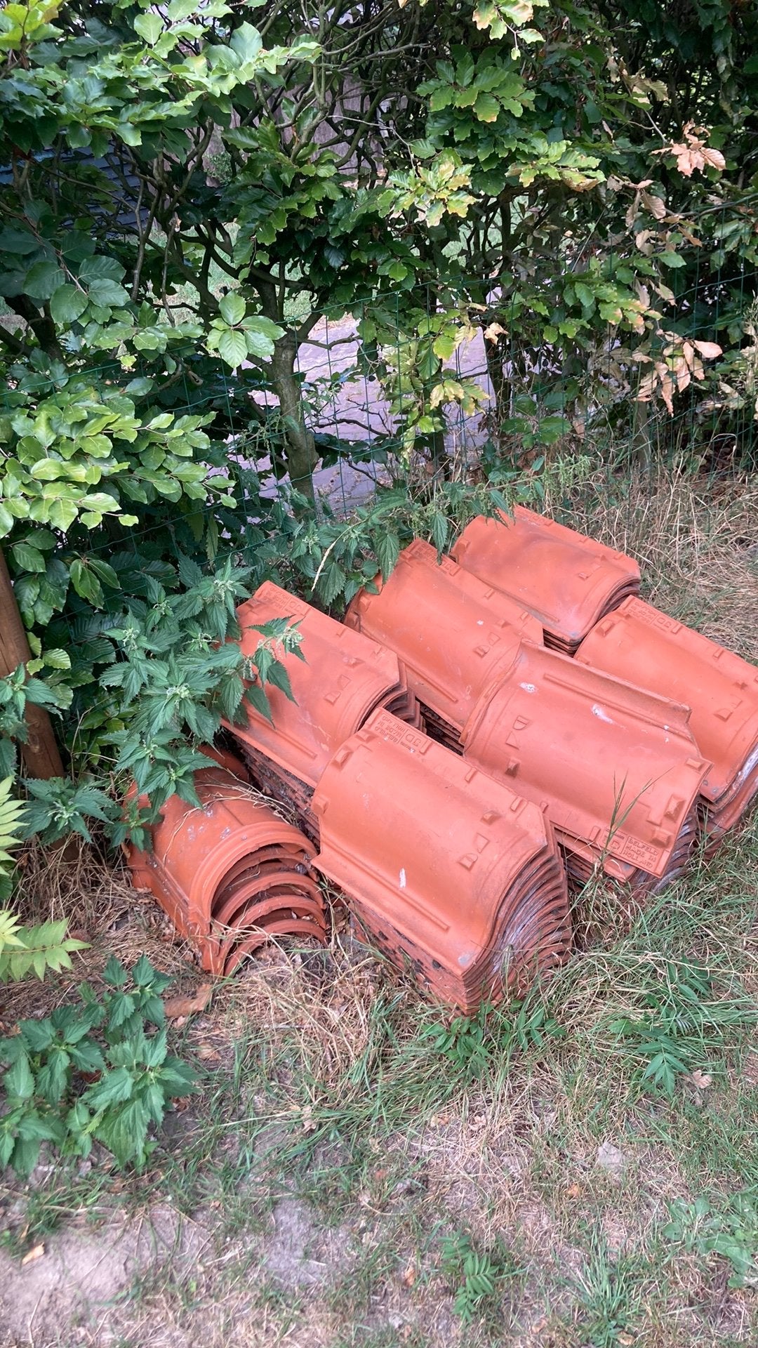 Oud hollandse dakpannen, Ophalen, Gebruikt, Steen of Klei, 5 tot 10 m²