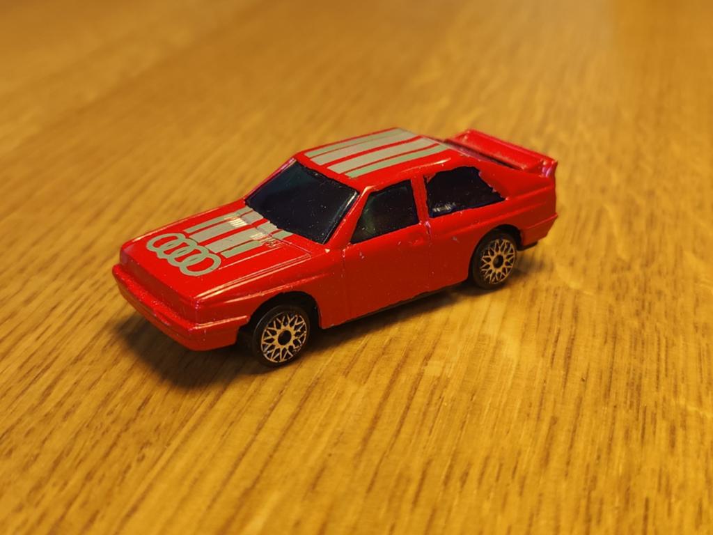 Audi Quattro ROOD, Ophalen of Verzenden, Zo goed als nieuw, Auto