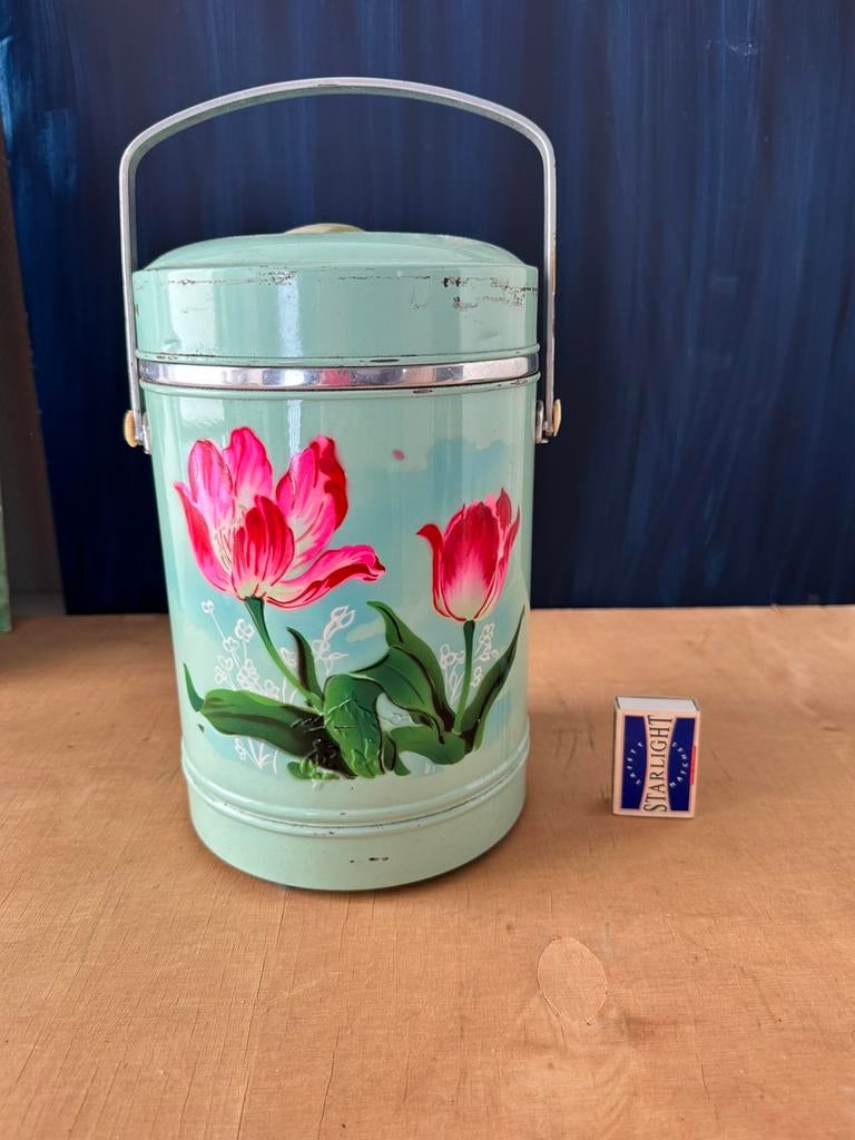 Vintage Cinese thermos bucket, Antiek en Kunst, Ophalen of Verzenden