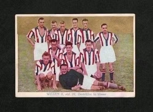 Voetbalplaatje Willem II Tilburg Jaren 20/30., Ophalen of Verzenden, Zo goed als nieuw