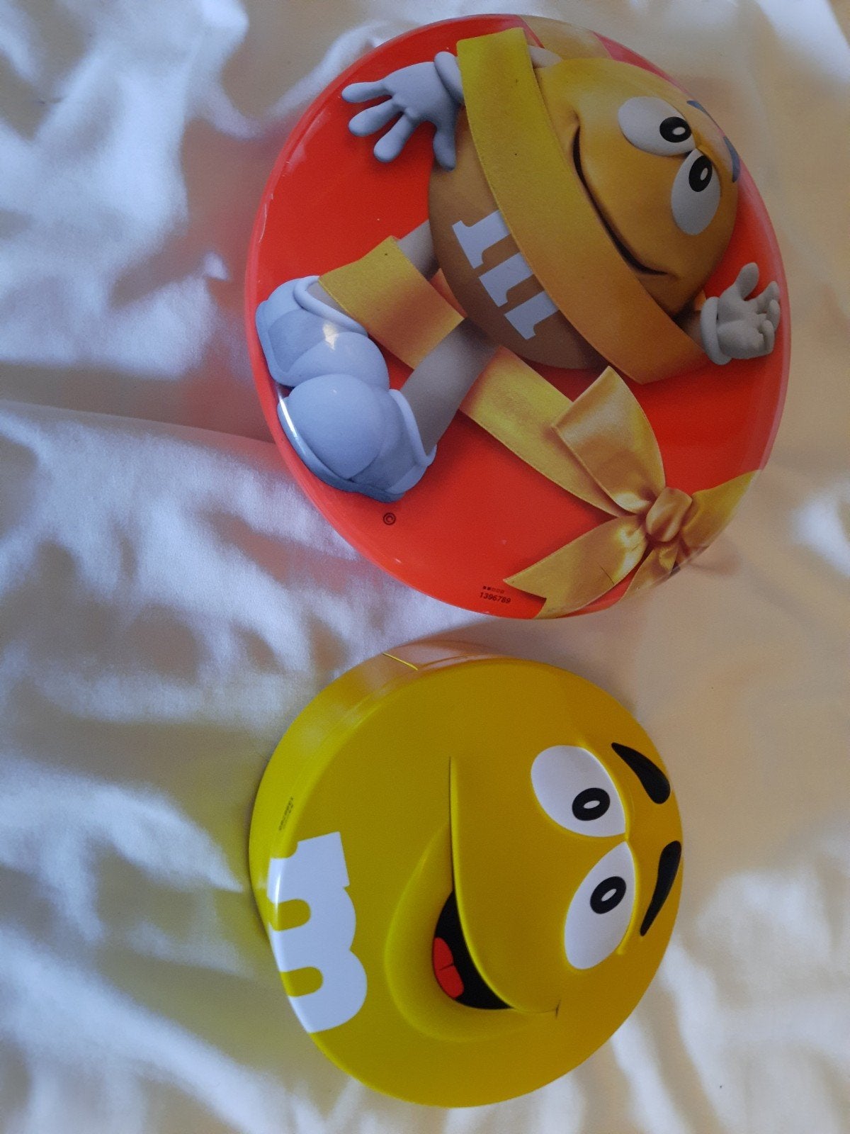 2 M&M's blikken - Zo goed als nieuw, Verzamelen, Ophalen of Verzenden, Zo goed als nieuw