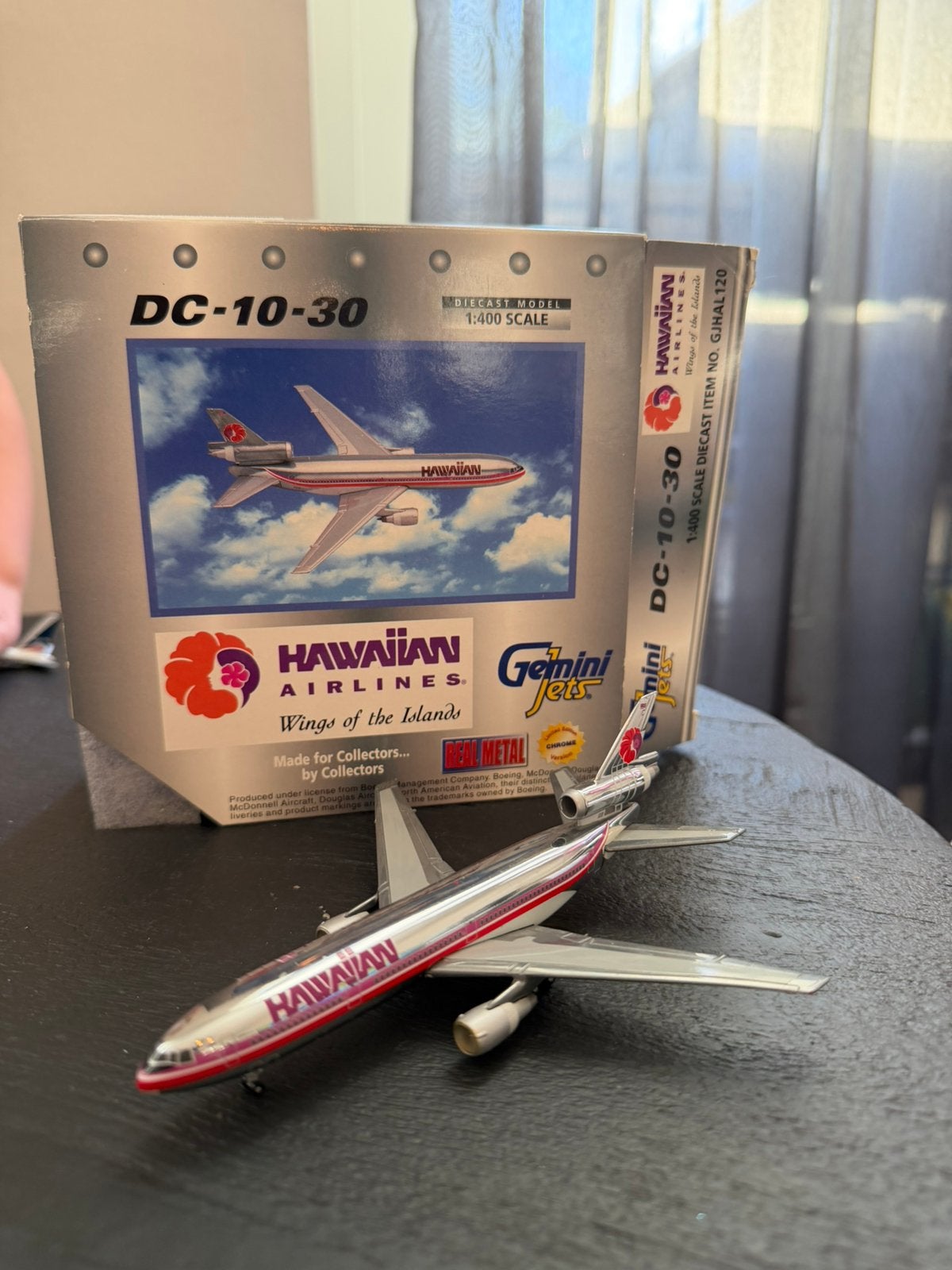 GeminiJets 1:400 Hawaiian Airlines McDonnellDouglas DC-10-30, Ophalen of Verzenden, Schaalmodel