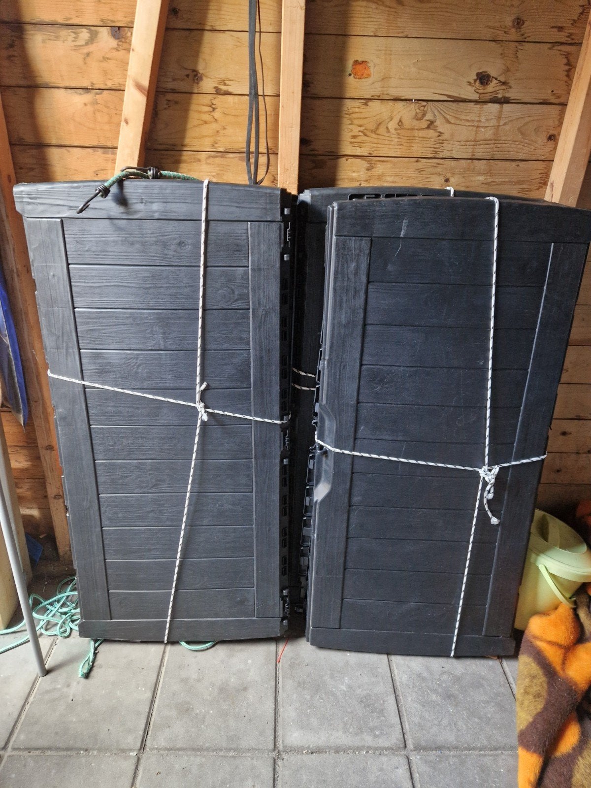 3x Keter Novel 340L opbergboxen - Zo goed als nieuw!, Tuin en Terras, Ophalen, Zo goed als nieuw, Kunststof, Overige typen
