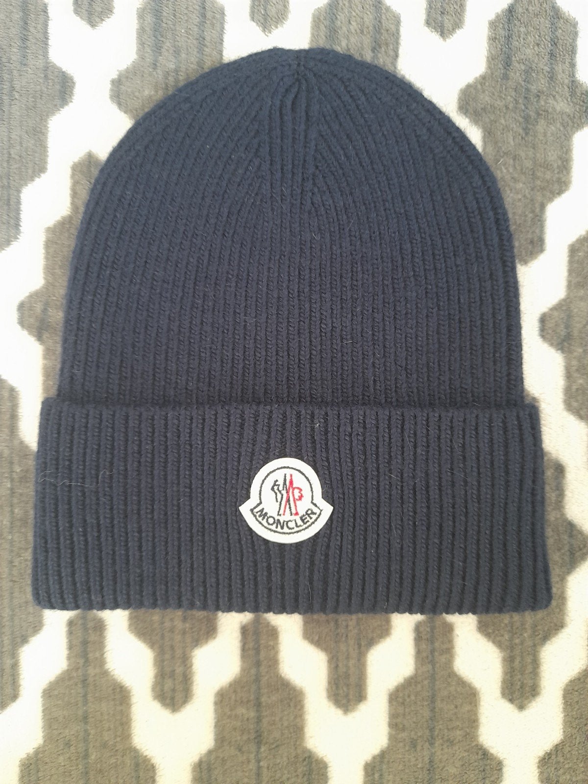 Moncler Muts - Donkerblauw - Nieuw met kaartjes, Moncler, Hoed, Nieuw, One size fits all