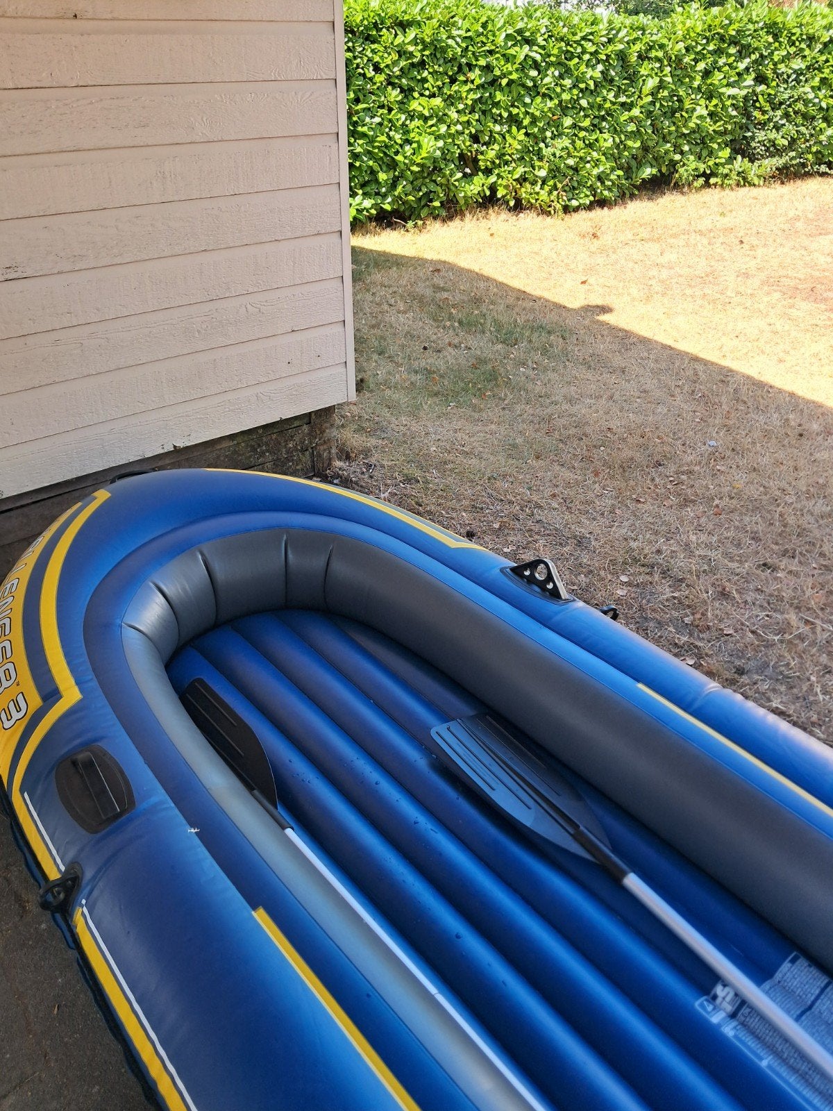 3 persoons roeiboot Intex, Watersport en Boten, Kano's, Ophalen, Zo goed als nieuw, Twee personen, Overige typen