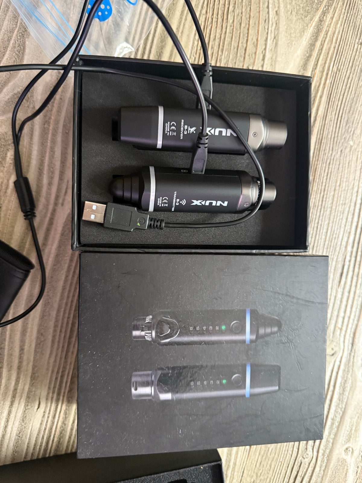 Element EM-89D Microfoons met NUX Draadloos Systeem, Ophalen, Zo goed als nieuw, Zangmicrofoon, Draadloos