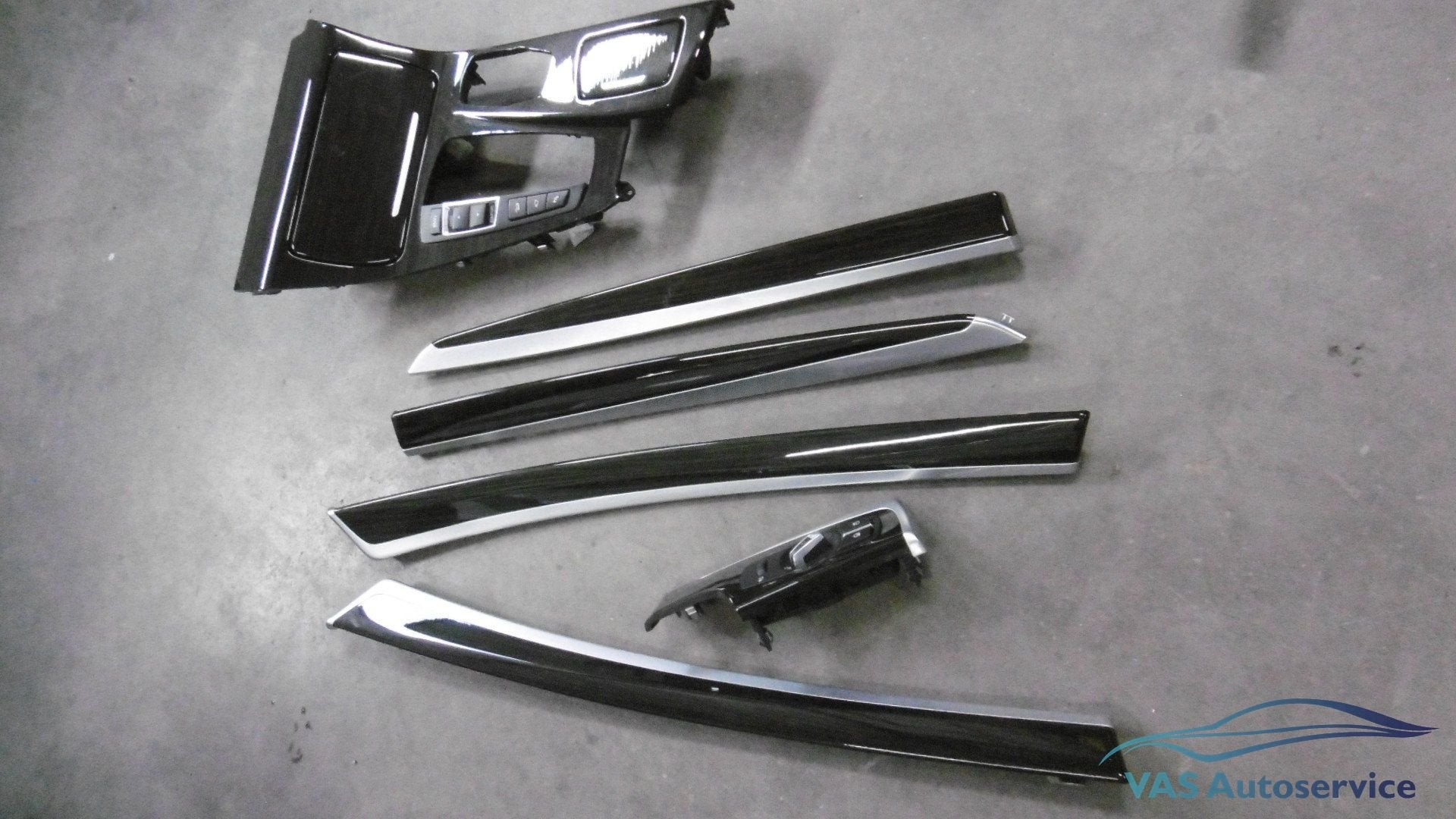 Interieurlijstenset  Fineline  antraciet  BMW 5-serie F10-F1, Auto-onderdelen, Ophalen, Gebruikt, -, -