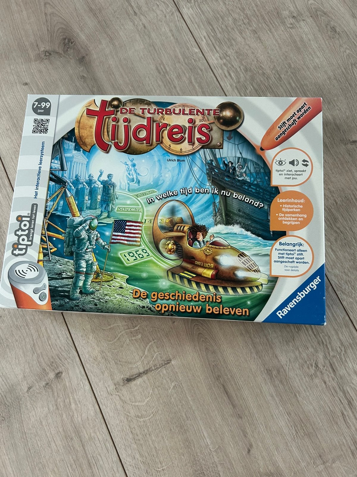 Tiptoi de turbulente tijdreis, Ophalen of Verzenden, Zo goed als nieuw