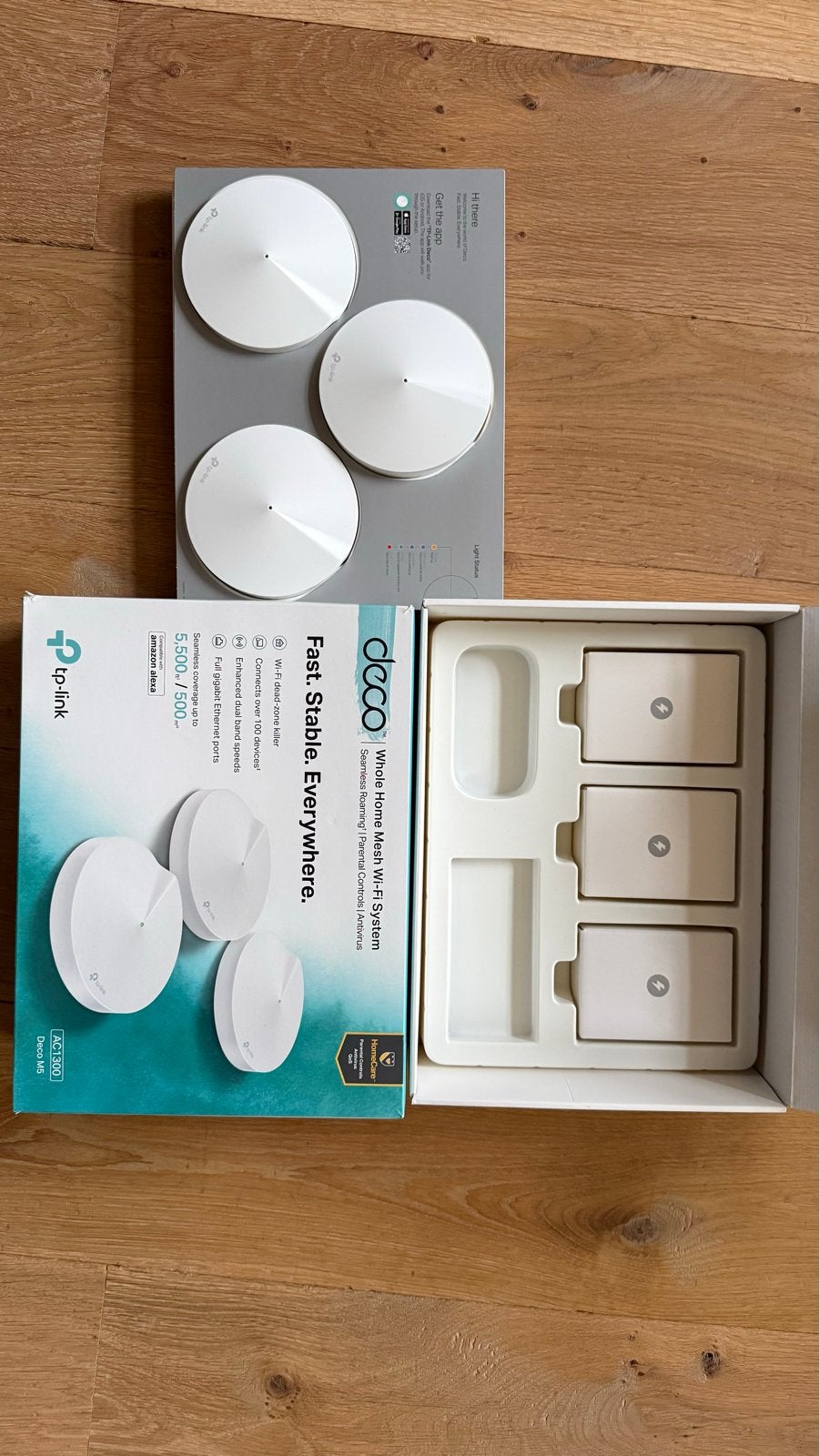 TP-Link Deco M5 AC1300 Whole Home Mesh Wi-Fi Systeem, Ophalen, Nieuw