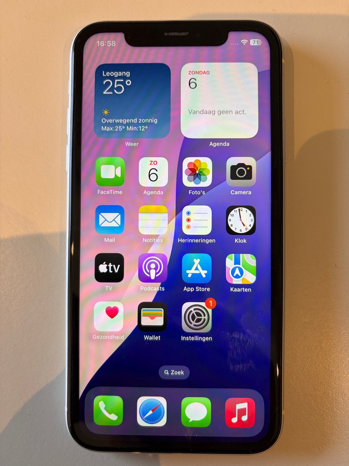 iPhone XR 64GB Wit - Zo goed als nieuw met accessoires, Wit, IPhone XR, Ophalen of Verzenden, Zo goed als nieuw
