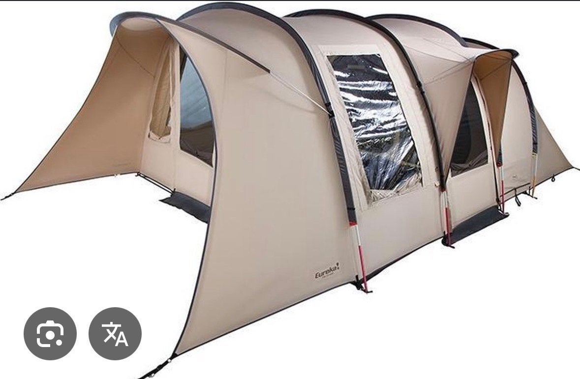Eureka! tunneltent The Grand 5 personen, Caravans en Kamperen, Tenten, Ophalen, Gebruikt, Tot en met 5