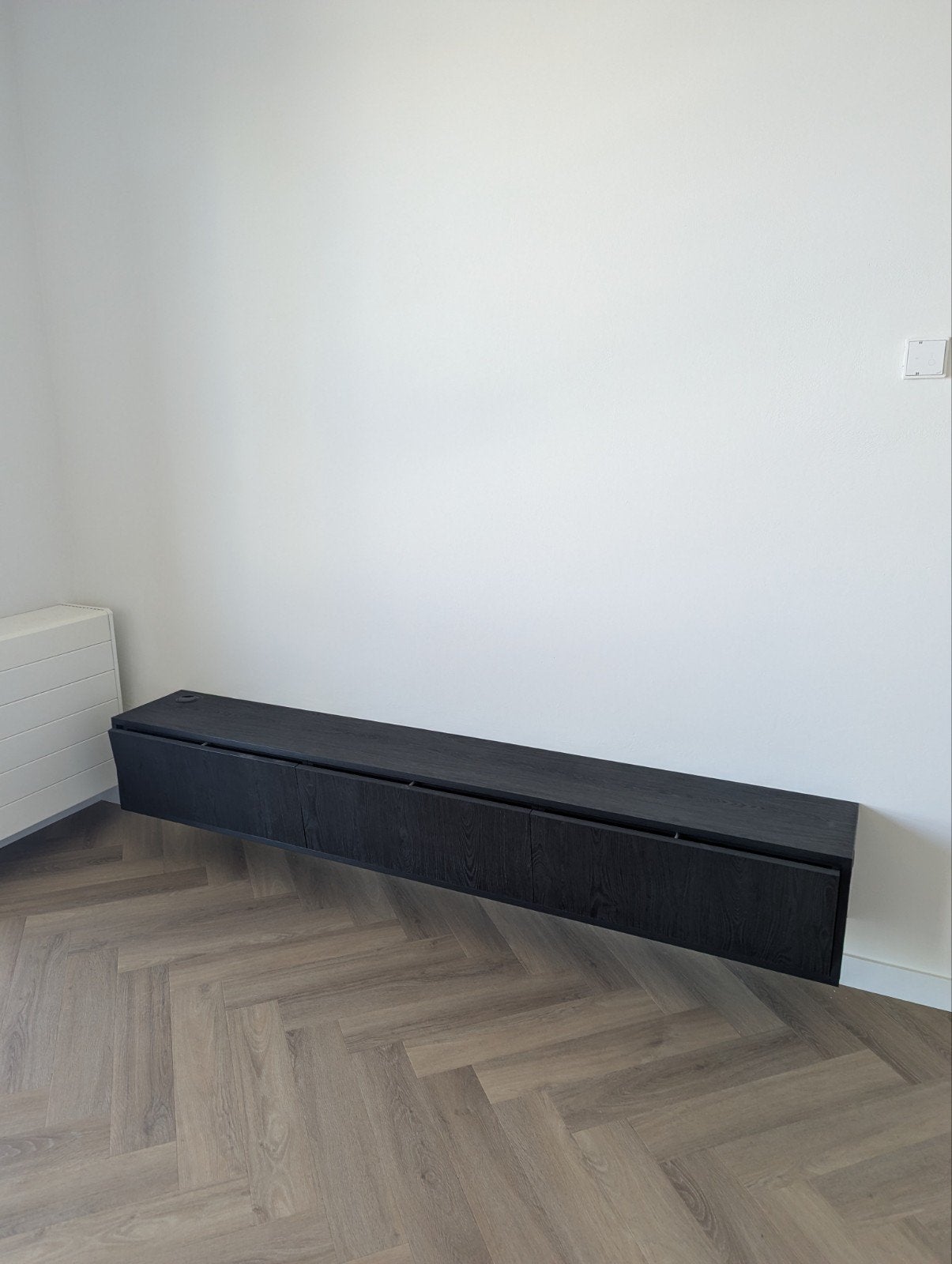 Zwevend tv-meubel - 210x30x30 cm, Huis en Inrichting, Kasten | Televisiemeubels, Modern, Zwevend, Ophalen of Verzenden, Zo goed als nieuw