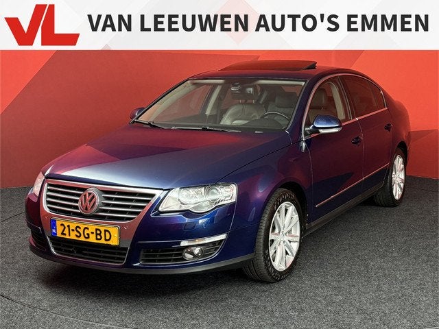 Volkswagen Passat 3.2 V6 Highline 4M, Auto's, Automaat, Gebruikt, Zwart, 252 pk