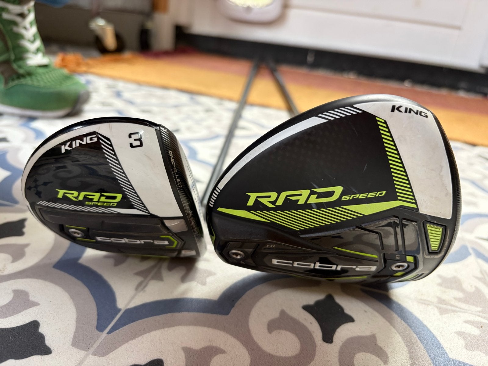 Cobra Radspeed Driver (9) & Houten 3 Set - Z.G.A.N., Sport en Fitness, Ophalen of Verzenden, Zo goed als nieuw, Set