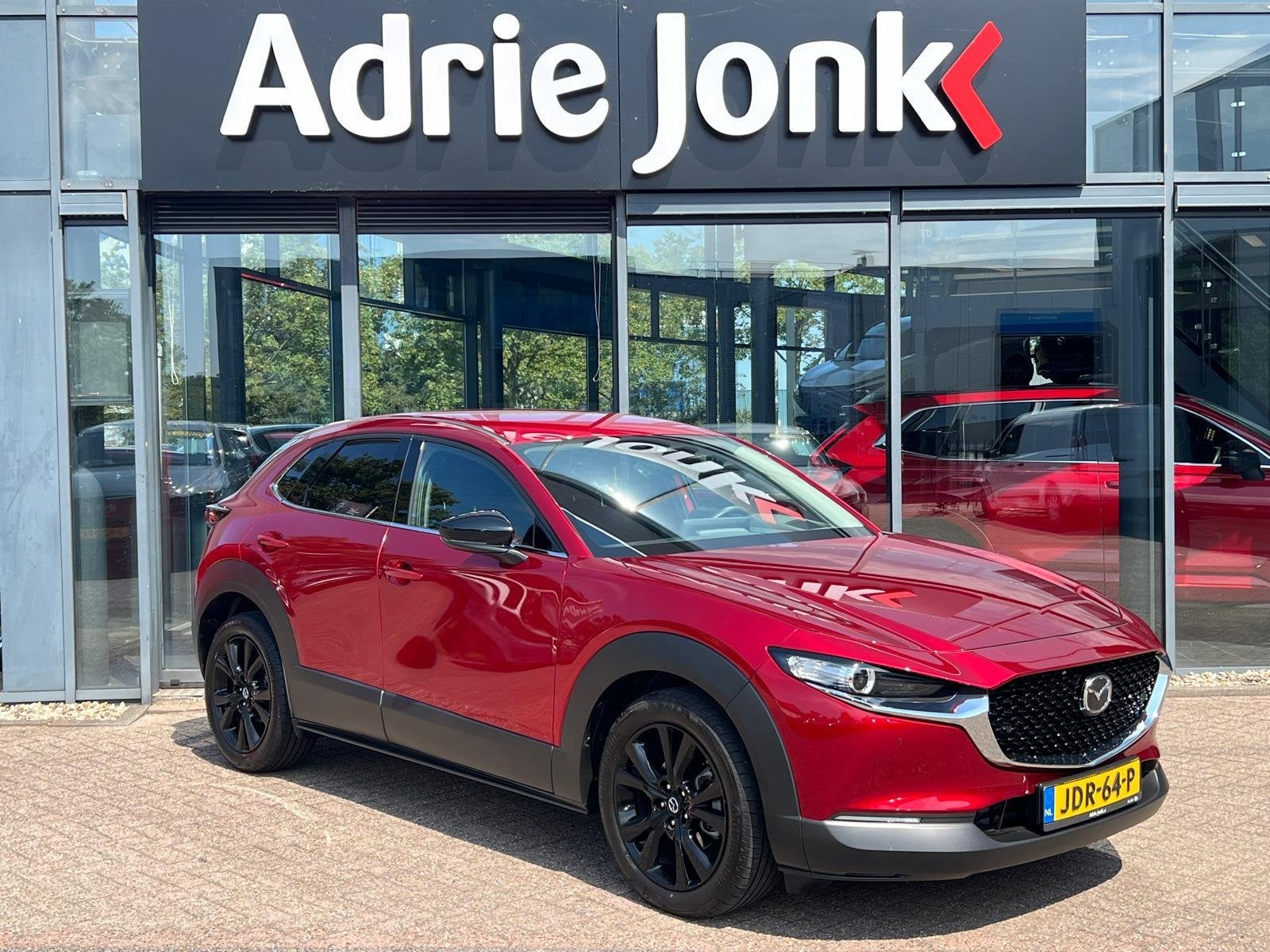 Mazda CX-30 2.5 e-SkyActiv-G M Hybrid Homura AUTOMAAT | EL.A, Auto's, Gebruikt, Euro 6, 4 cilinders, Automatische klimaatregeling