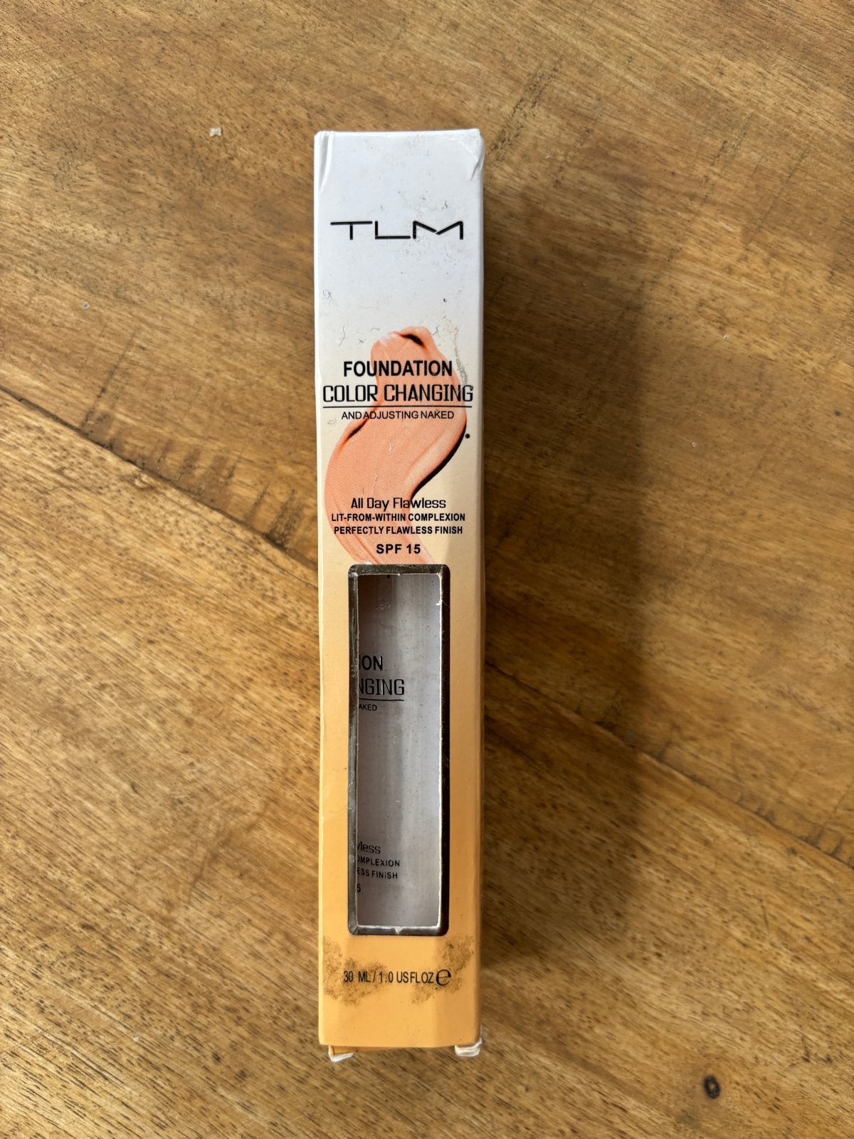 TLM Foundation Color Changing SPF 15 - All Day Flawless, Gehele gezicht, Beige, Nieuw, Ophalen of Verzenden
