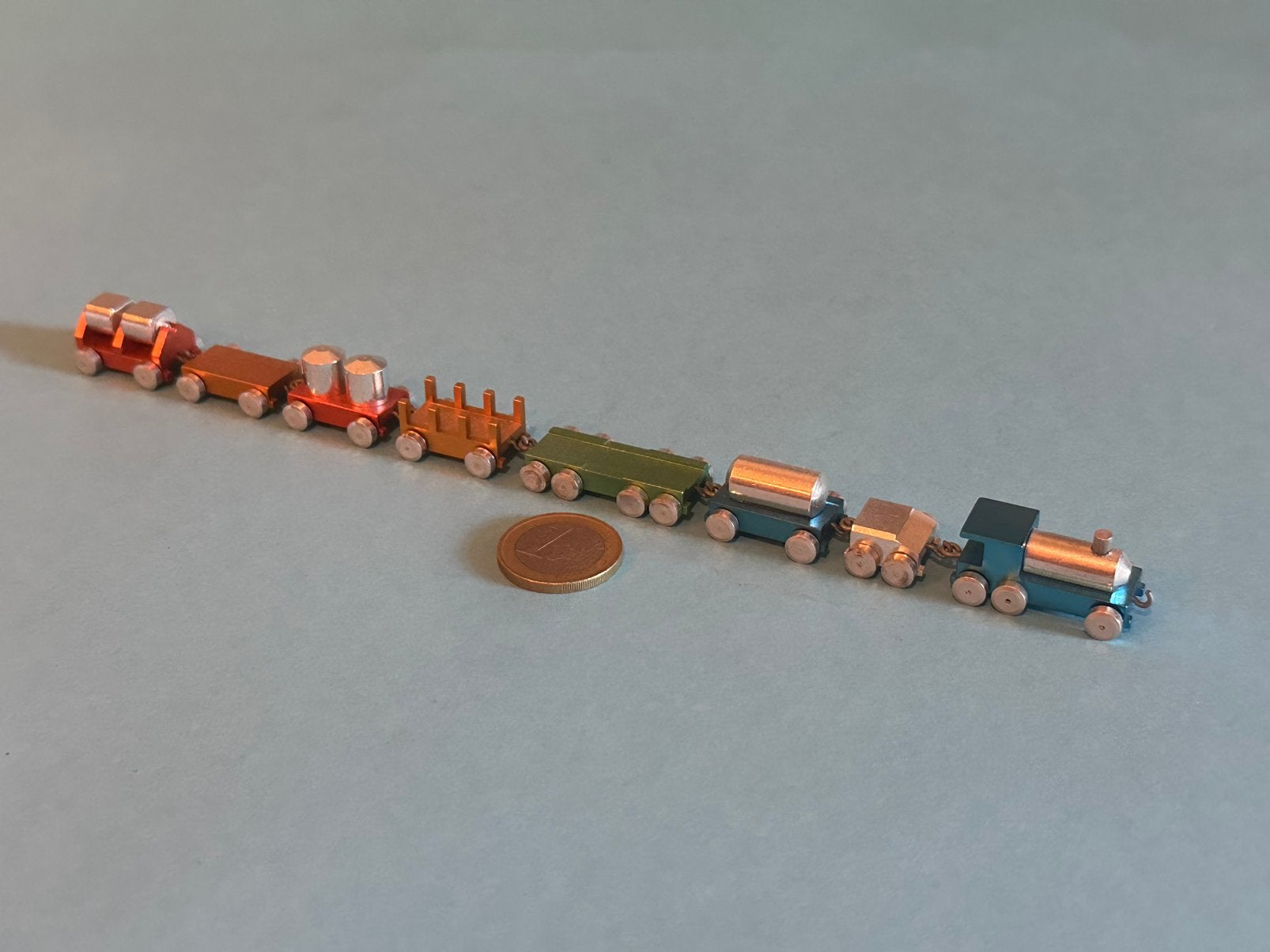 1973 ELTON JOHN train! Persoonlijk cadeau van Elton John!, Antiek en Kunst, Meerkleurig, Ophalen of Verzenden, Metaal, Gemerkt