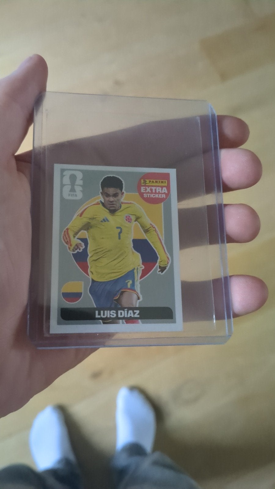 Panini FIFA Extra Sticker Luis Díaz - Colombia, Ophalen of Verzenden