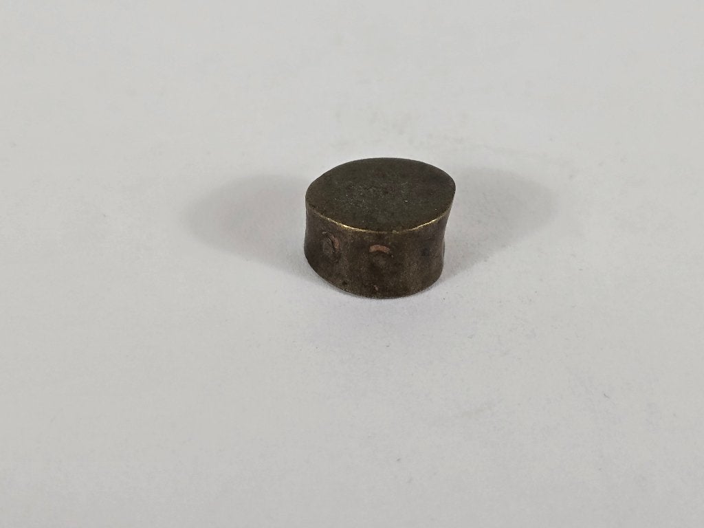 Goudgewicht #60, messing of brons, Akan, Ghana, 18e 19e eeuw, Ophalen of Verzenden