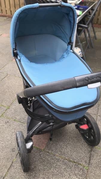 Quinny Moodd kinderwagen - Blauw, Ophalen of Verzenden, Gebruikt, Kinderwagen, Quinny