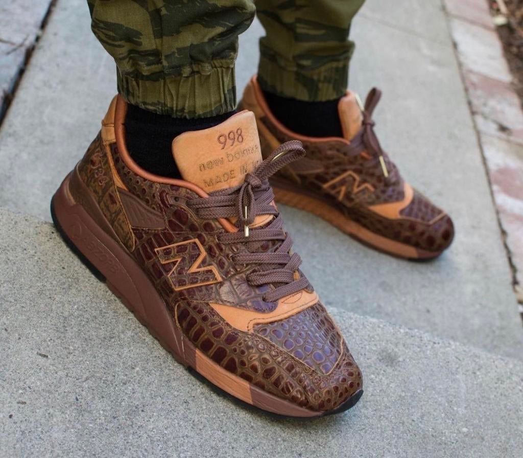 New Balance 998 Super Team 33 Luggage Collection maat 44, Bruin, Verzenden, Nieuw, Sneakers of Gympen
