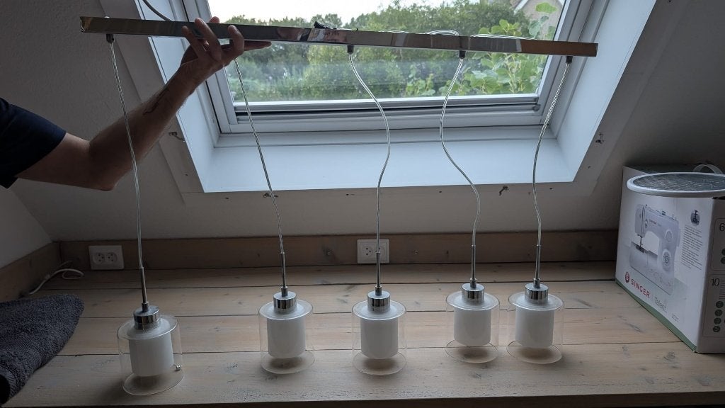 Hanging lamp, Ophalen, Gebruikt, E14 (klein)
