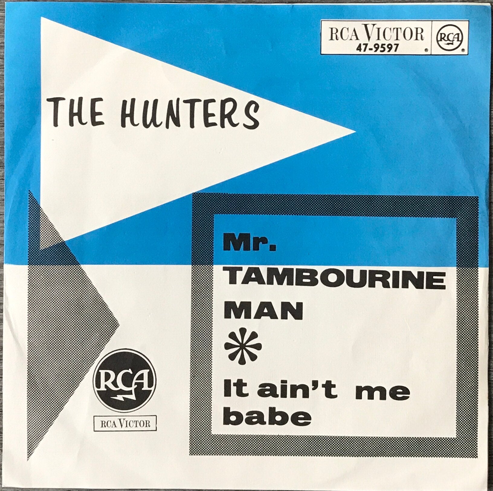 THE HUNTERS - Mr.Tambourine man (NL’65)ALS NIEUW (NLop3)