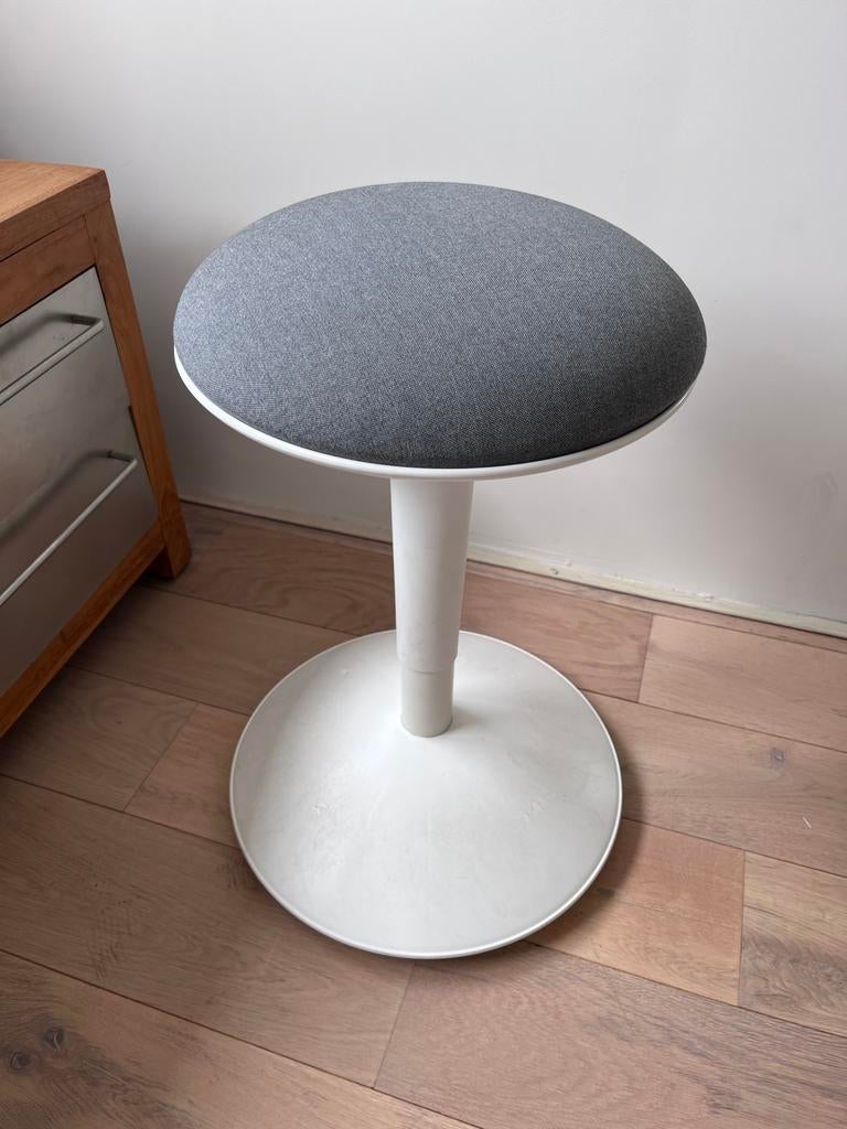 NILSERIK Zit-/stasteun Kruk - In Hoogte Verstelbaar, Ophalen, Kunststof, Gebruikt, Ikea