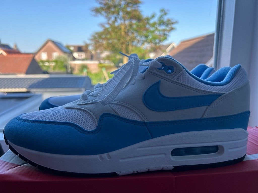 Nike Air Max 1, Blauw, Nike, Nieuw, Ophalen of Verzenden