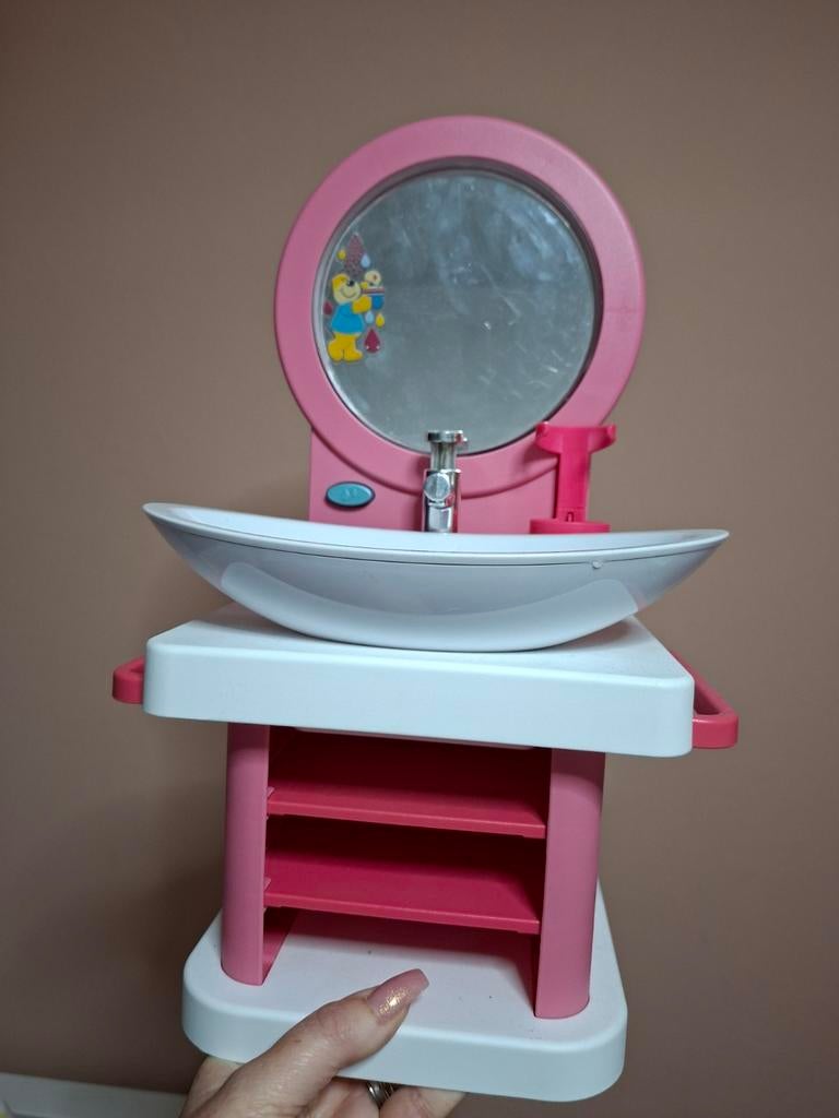 Baby Born wastafel met geluid, Ophalen