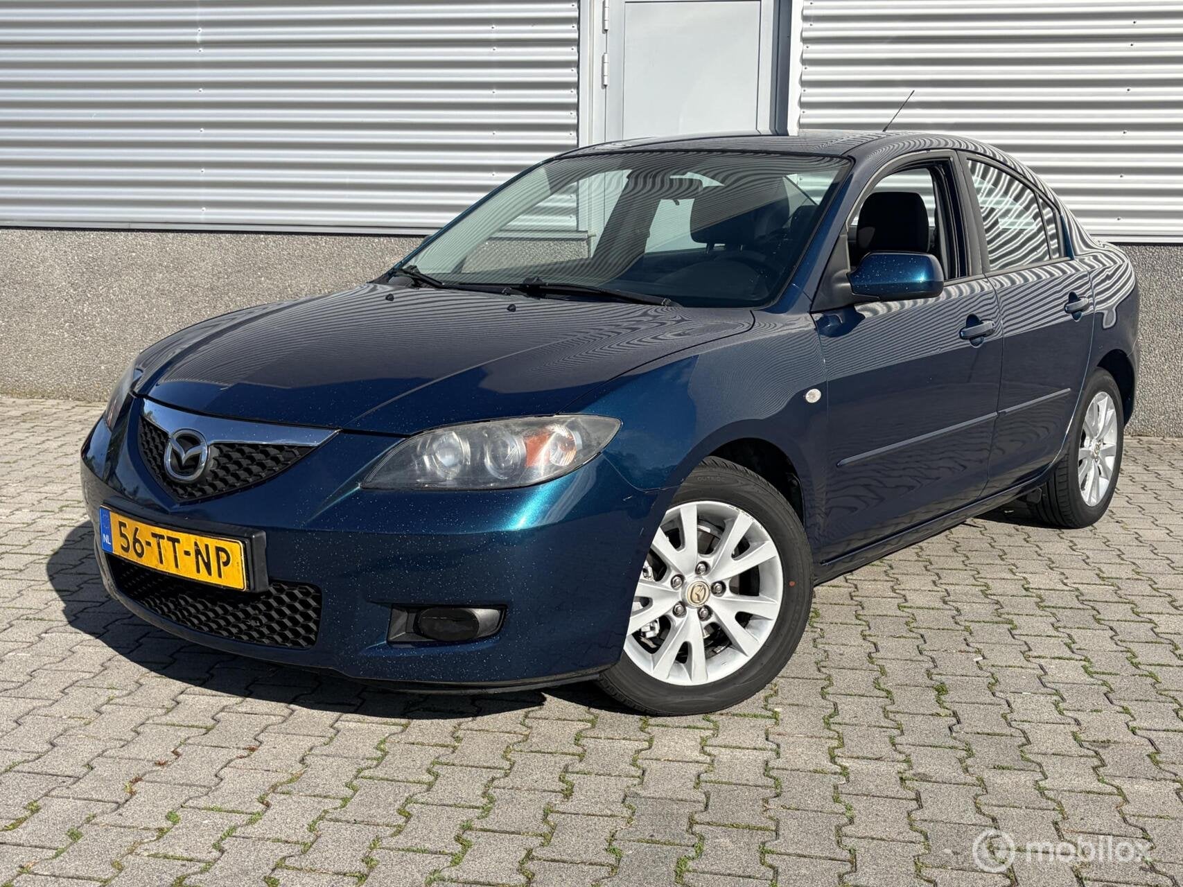 Mazda 3 1.6 S-VT Executive Automaat-airco-Cruise, Auto's, Stof, Gebruikt, Zwart, 4 cilinders