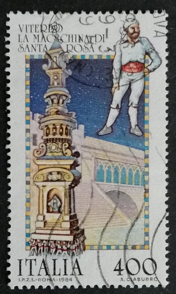 ITALIË - Folklore 1984, Verzenden, Gestempeld